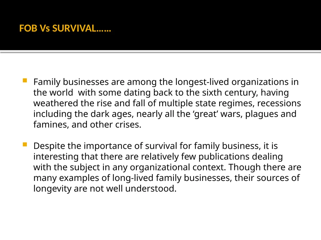 FOB: FAMILY OWNED BUSINESSES GST DR. OLANIPEKUN - slide 64 of 88
