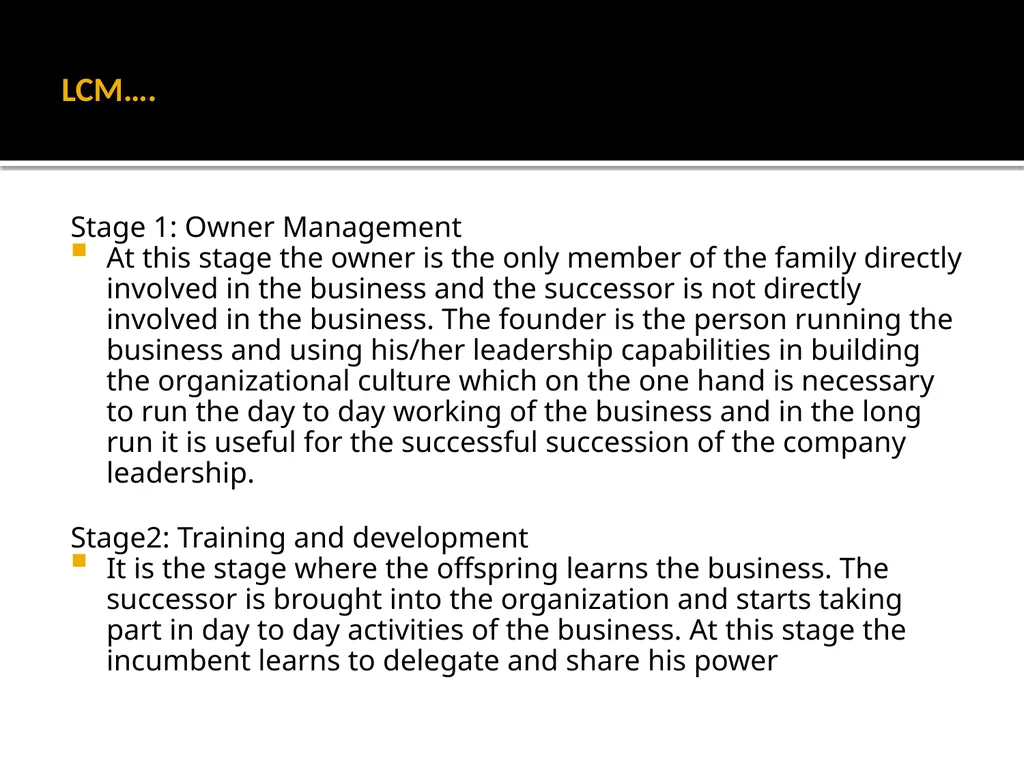 FOB: FAMILY OWNED BUSINESSES GST DR. OLANIPEKUN - slide 81 of 88