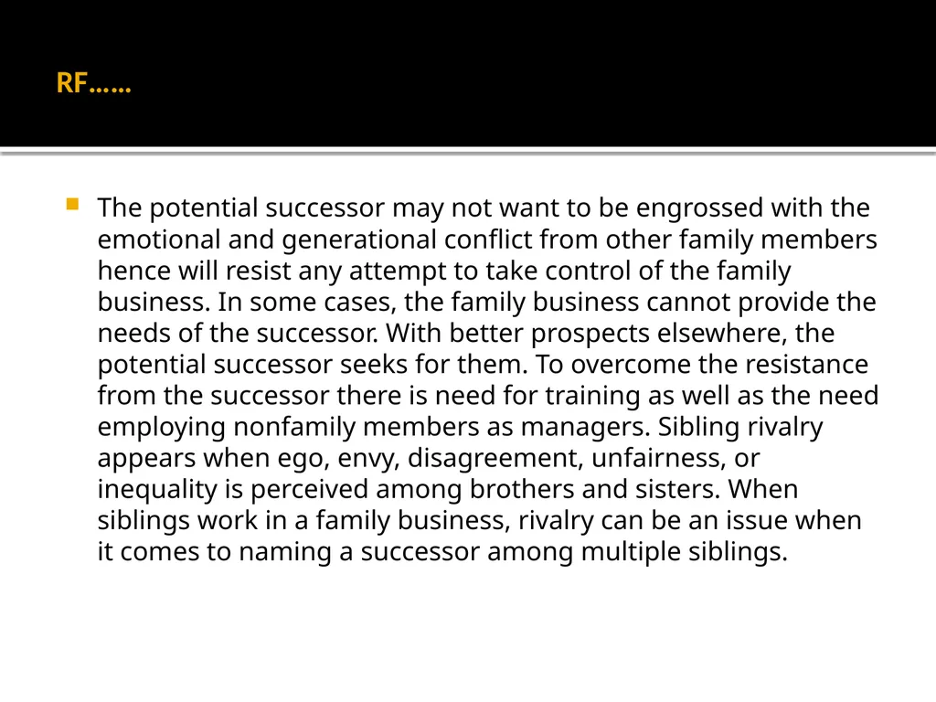 FOB: FAMILY OWNED BUSINESSES GST DR. OLANIPEKUN - slide 35 of 88