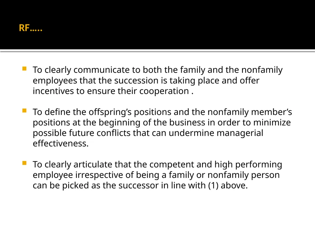 FOB: FAMILY OWNED BUSINESSES GST DR. OLANIPEKUN - slide 39 of 88