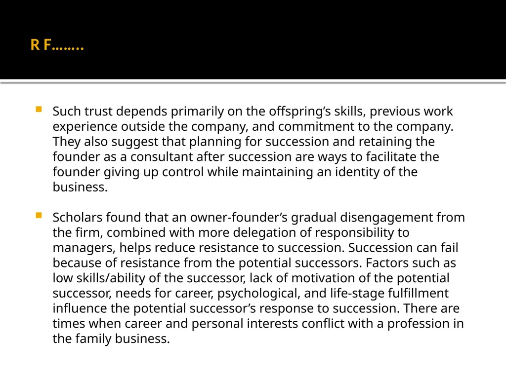 FOB: FAMILY OWNED BUSINESSES GST DR. OLANIPEKUN - slide 34 of 88