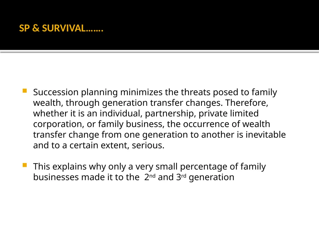 FOB: FAMILY OWNED BUSINESSES GST DR. OLANIPEKUN - slide 59 of 88