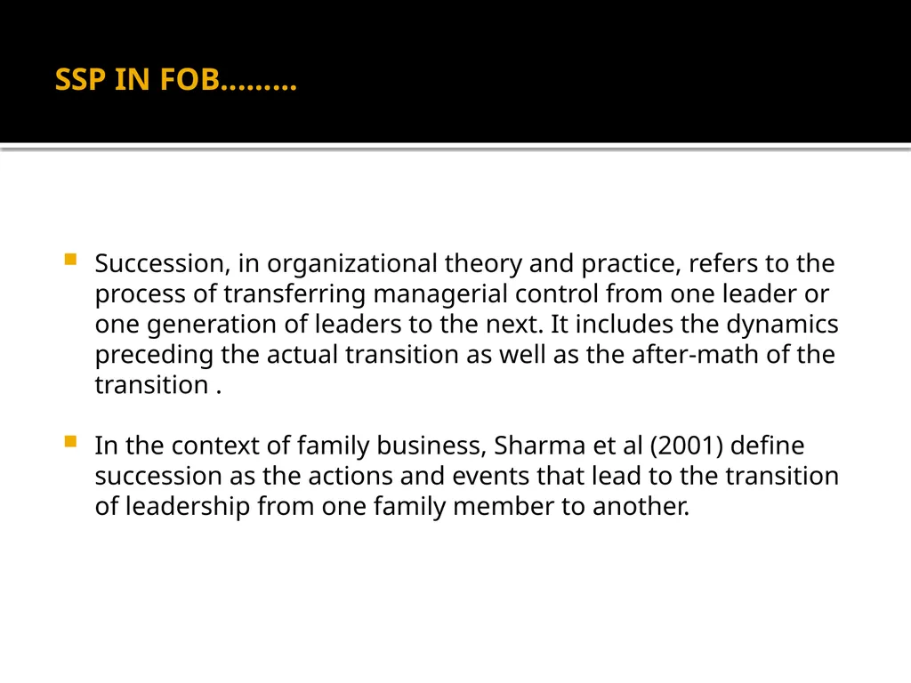FOB: FAMILY OWNED BUSINESSES GST DR. OLANIPEKUN - slide 11 of 88