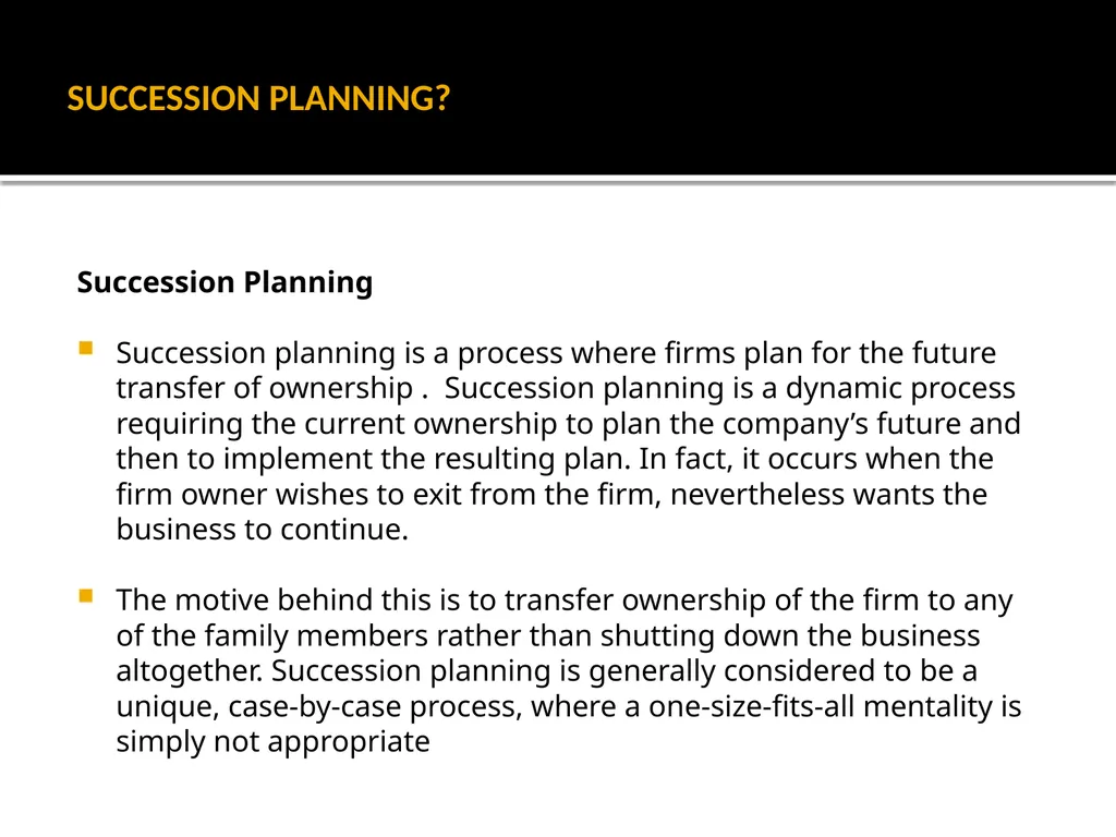 FOB: FAMILY OWNED BUSINESSES GST DR. OLANIPEKUN - slide 43 of 88