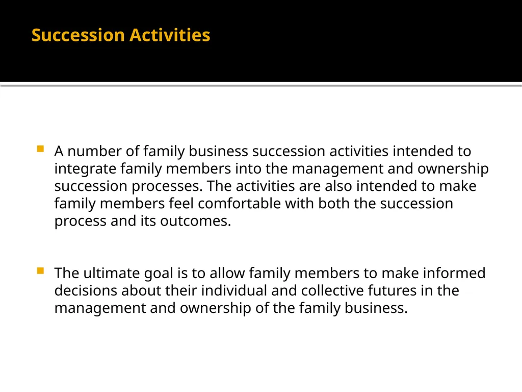 FOB: FAMILY OWNED BUSINESSES GST DR. OLANIPEKUN - slide 54 of 88