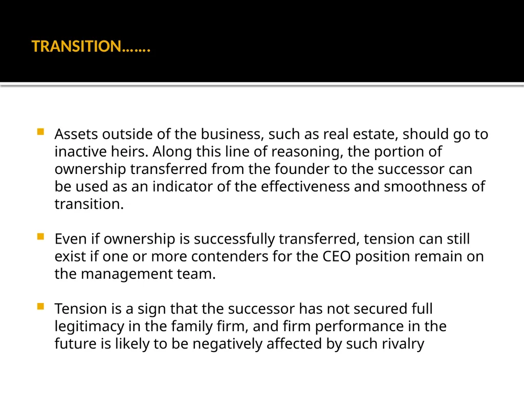 FOB: FAMILY OWNED BUSINESSES GST DR. OLANIPEKUN - slide 72 of 88