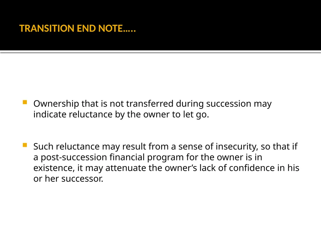 FOB: FAMILY OWNED BUSINESSES GST DR. OLANIPEKUN - slide 73 of 88