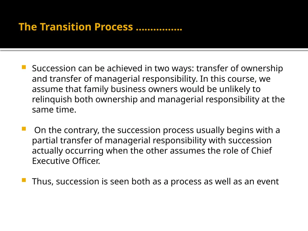 FOB: FAMILY OWNED BUSINESSES GST DR. OLANIPEKUN - slide 70 of 88