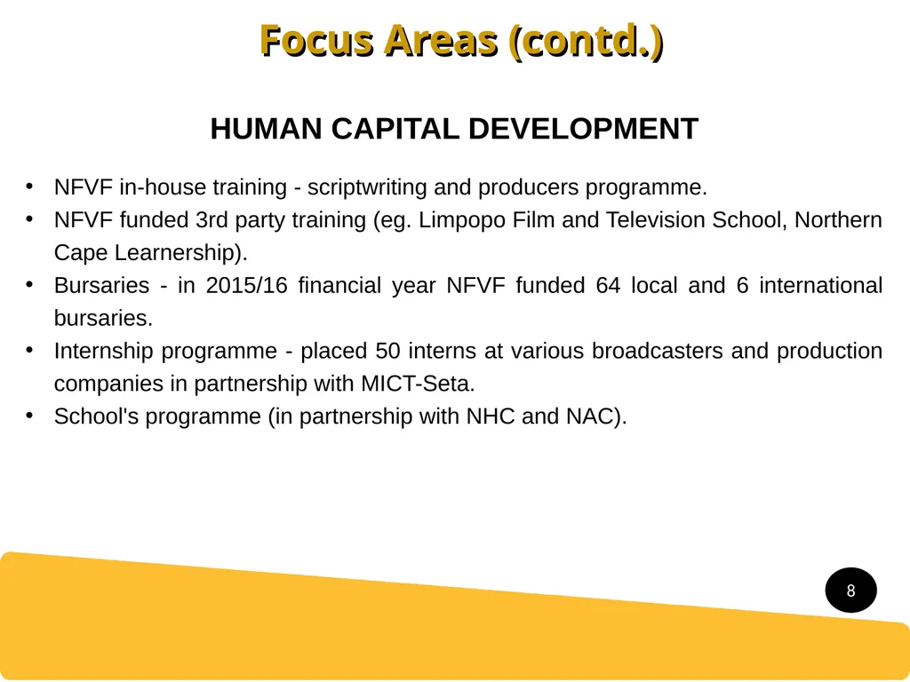 Presentation to Portfolio Committee 2016/17 APP - slide 8 of 23