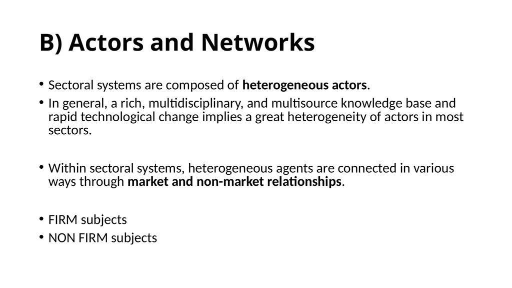 Innovation differs –sectoral approach Differences… - slide 42 of 70