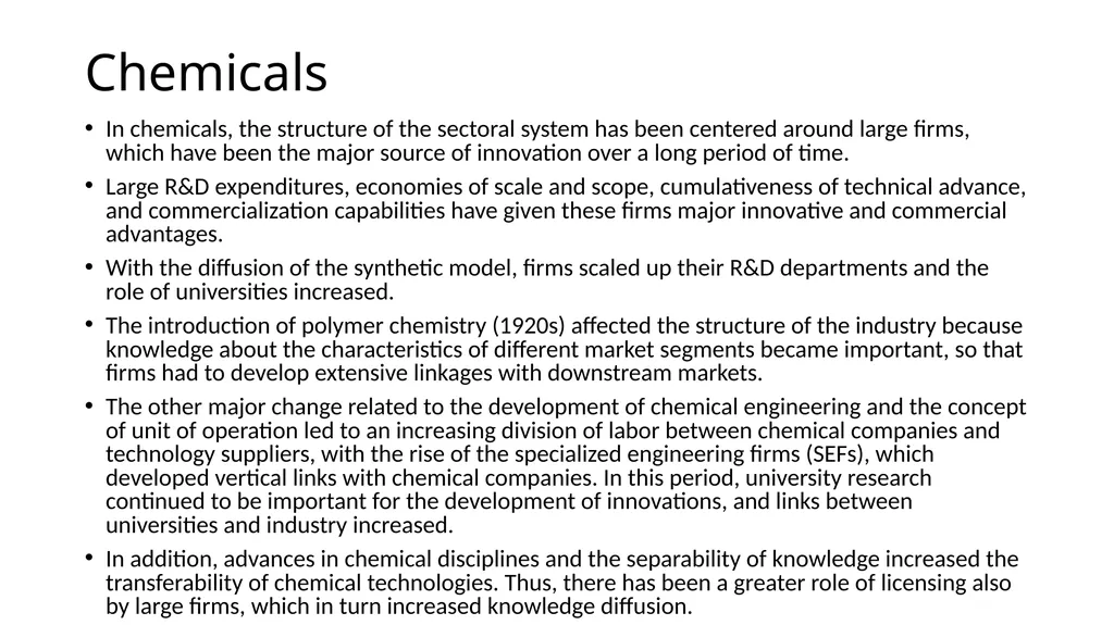 Innovation differs –sectoral approach Differences… - slide 51 of 70