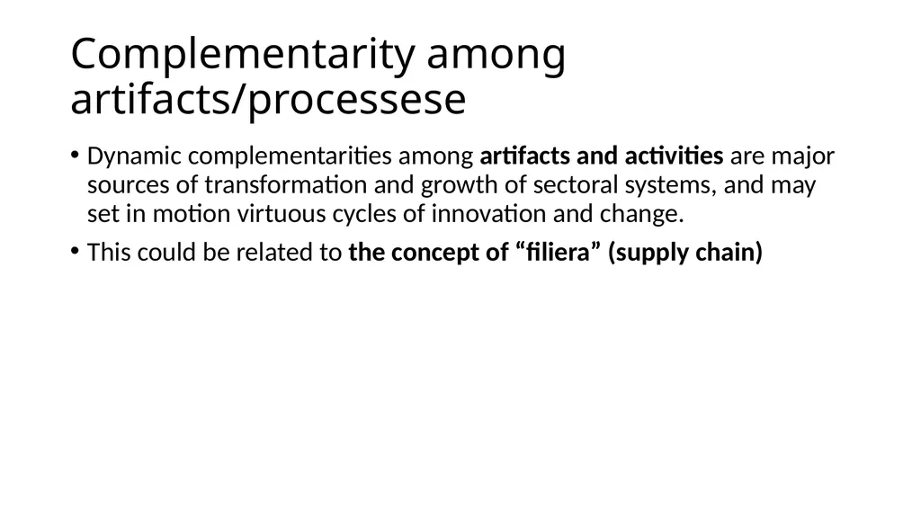 Innovation differs –sectoral approach Differences… - slide 38 of 70