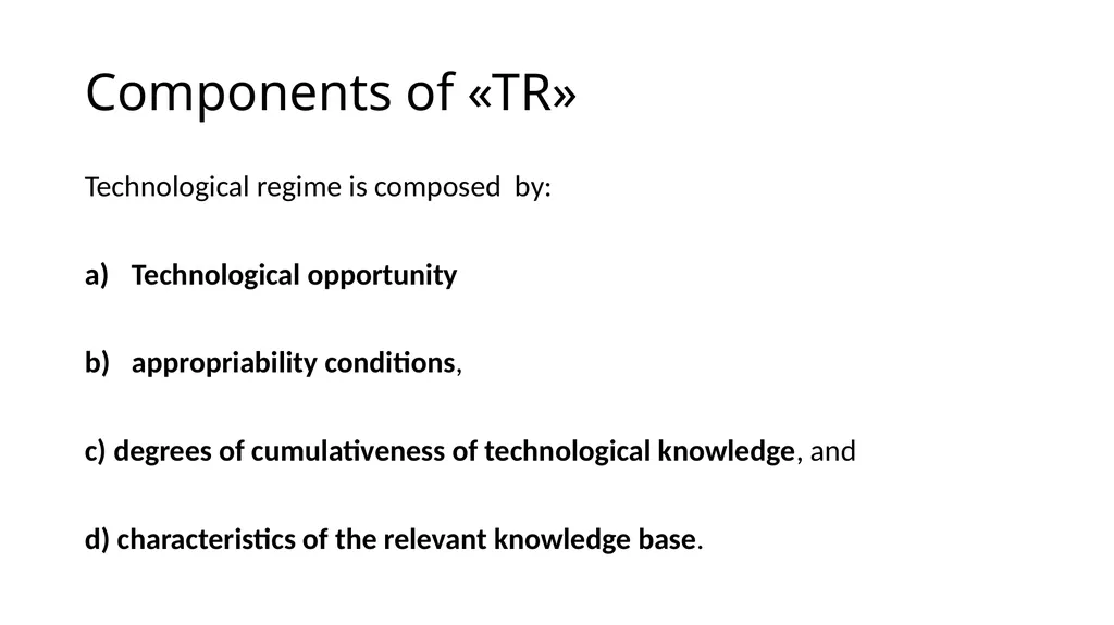 Innovation differs –sectoral approach Differences… - slide 9 of 70