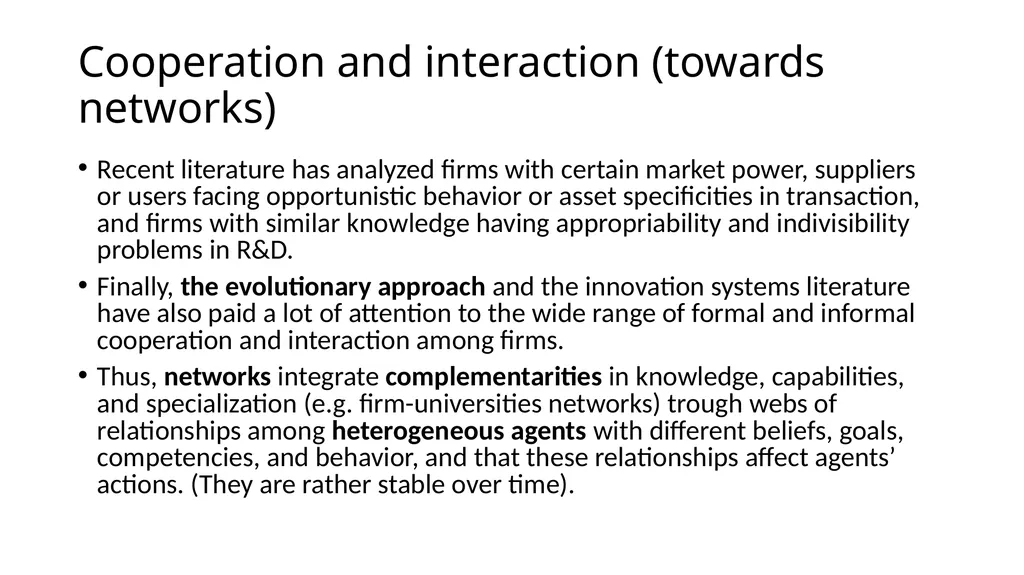 Innovation differs –sectoral approach Differences… - slide 49 of 70