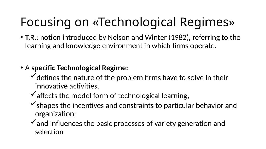 Innovation differs –sectoral approach Differences… - slide 8 of 70