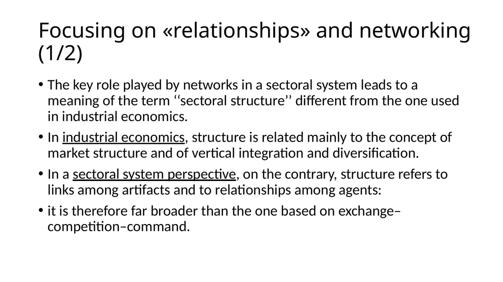 Innovation differs –sectoral approach Differences… - slide 47 of 70