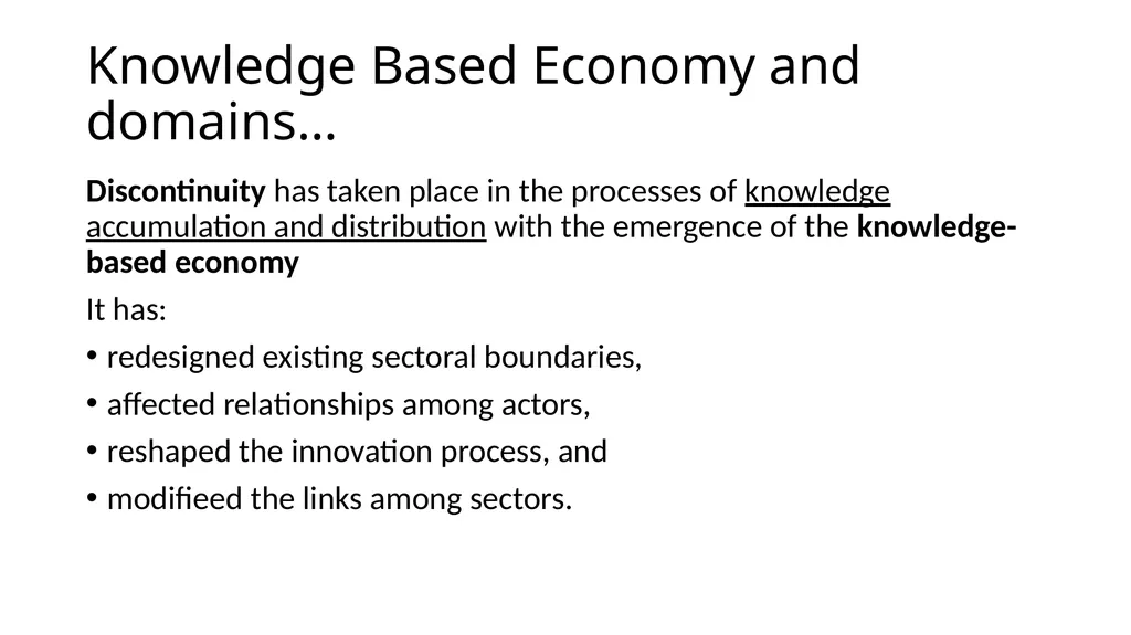 Innovation differs –sectoral approach Differences… - slide 29 of 70