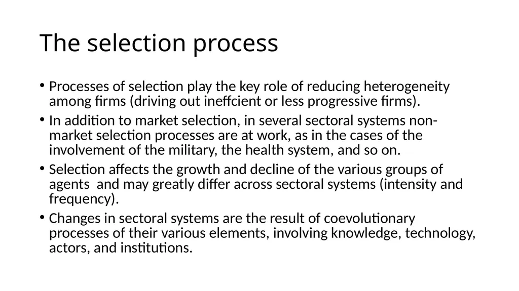 Innovation differs –sectoral approach Differences… - slide 62 of 70