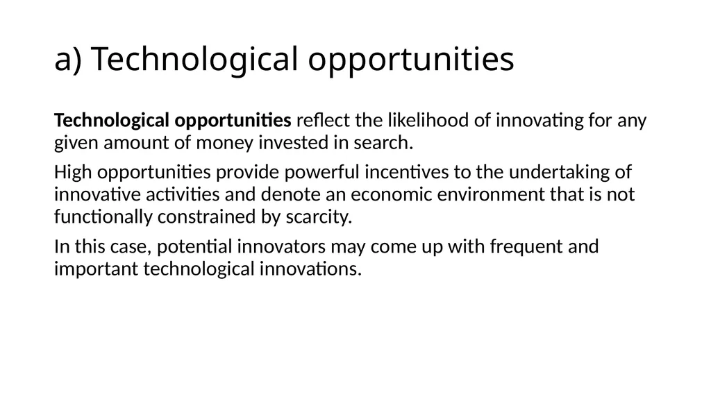 Innovation differs –sectoral approach Differences… - slide 10 of 70