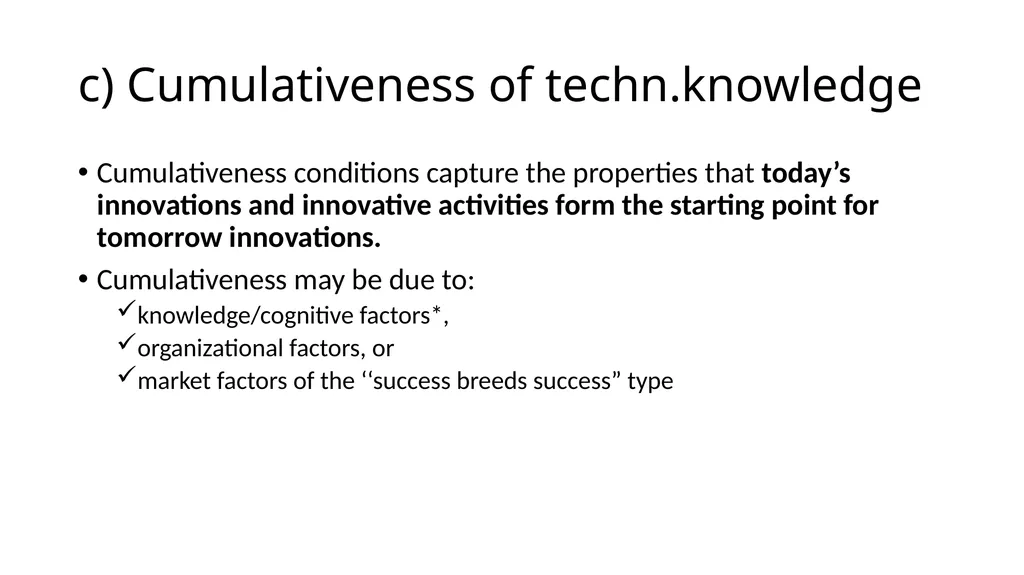 Innovation differs –sectoral approach Differences… - slide 12 of 70