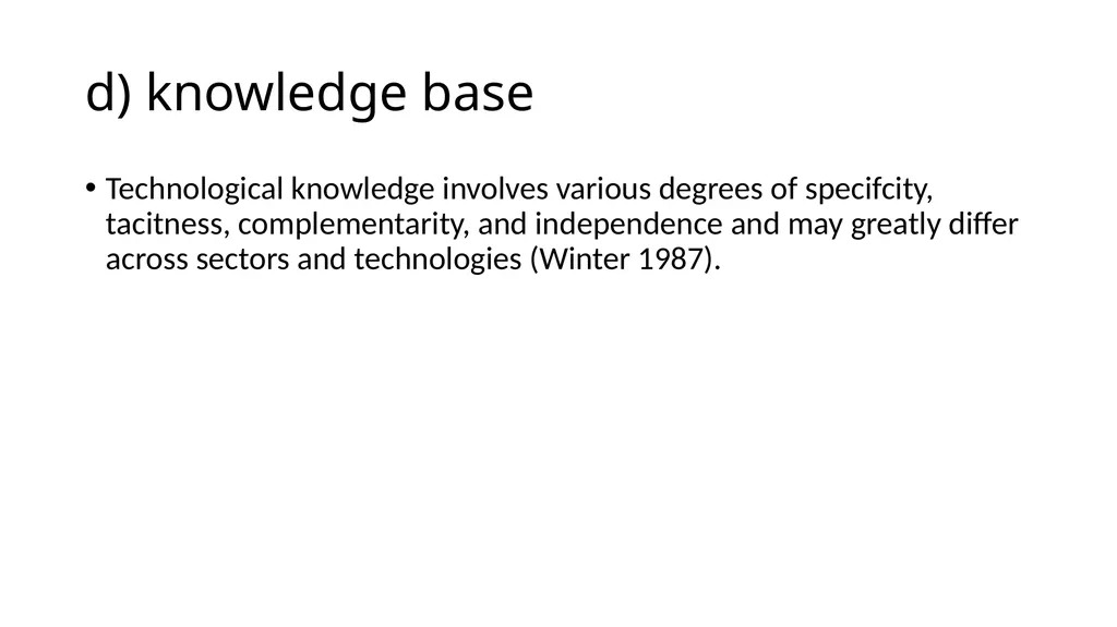 Innovation differs –sectoral approach Differences… - slide 13 of 70