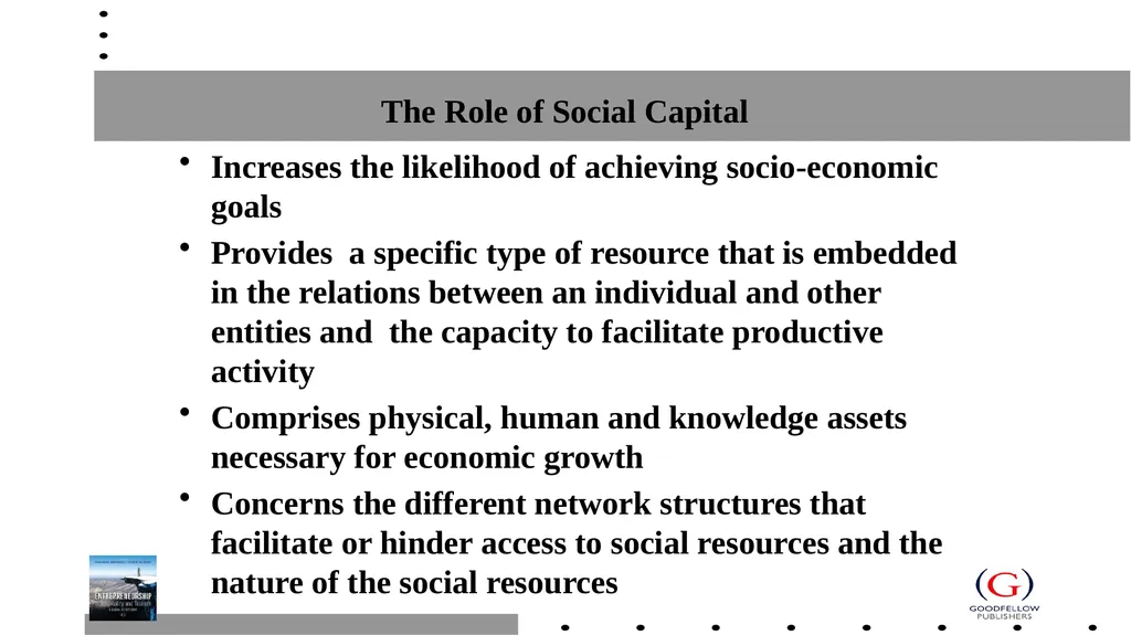 Chapter 10: Tourism Entrepreneurship and Social - slide 3 of 5