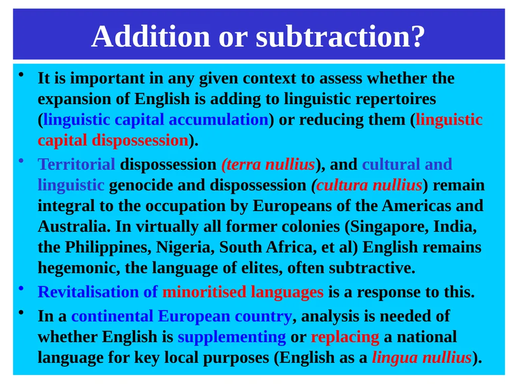 Ljubljana University, June 2019 ‘Global’ English, - slide 15 of 50