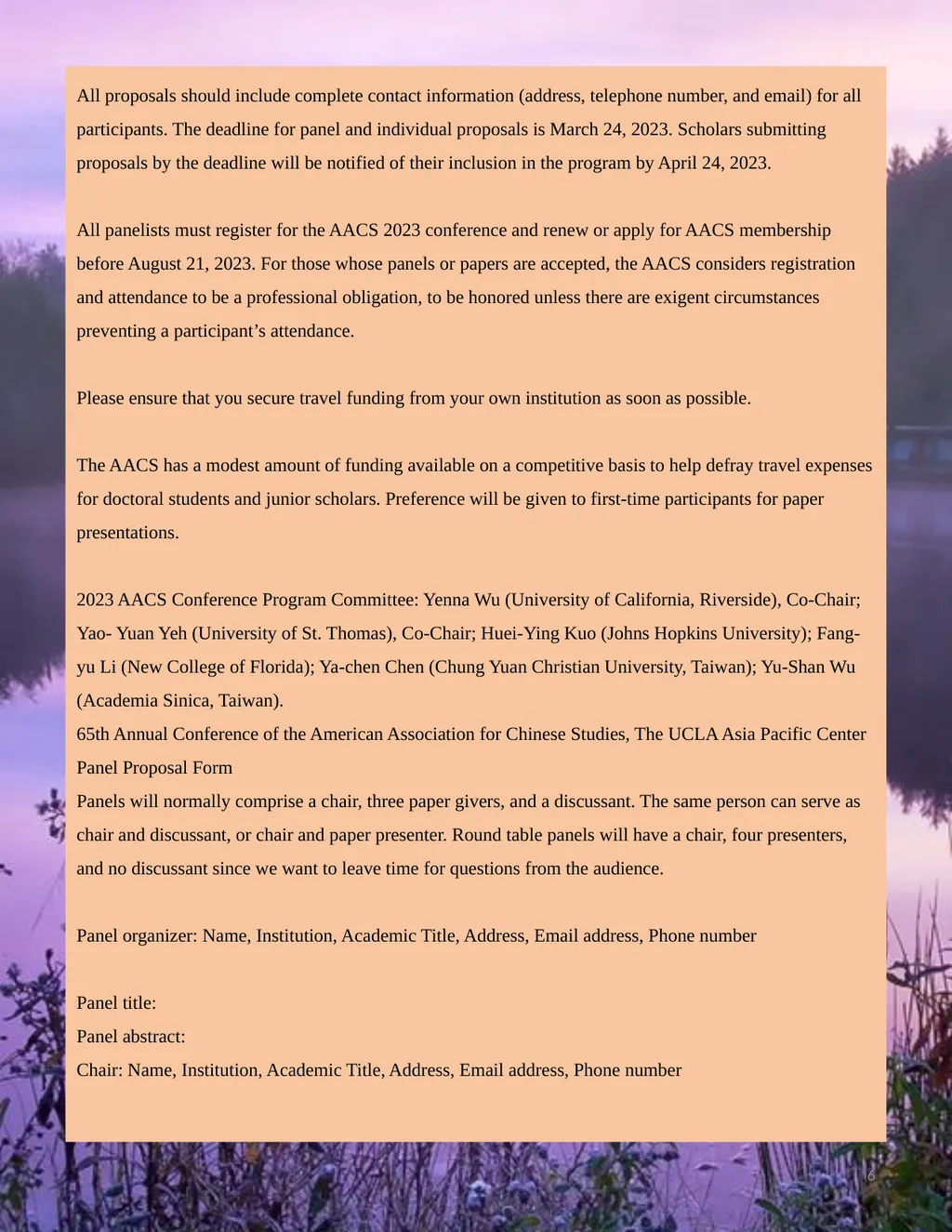 2022-2023 Newsletter of the American Association - slide 6 of 16