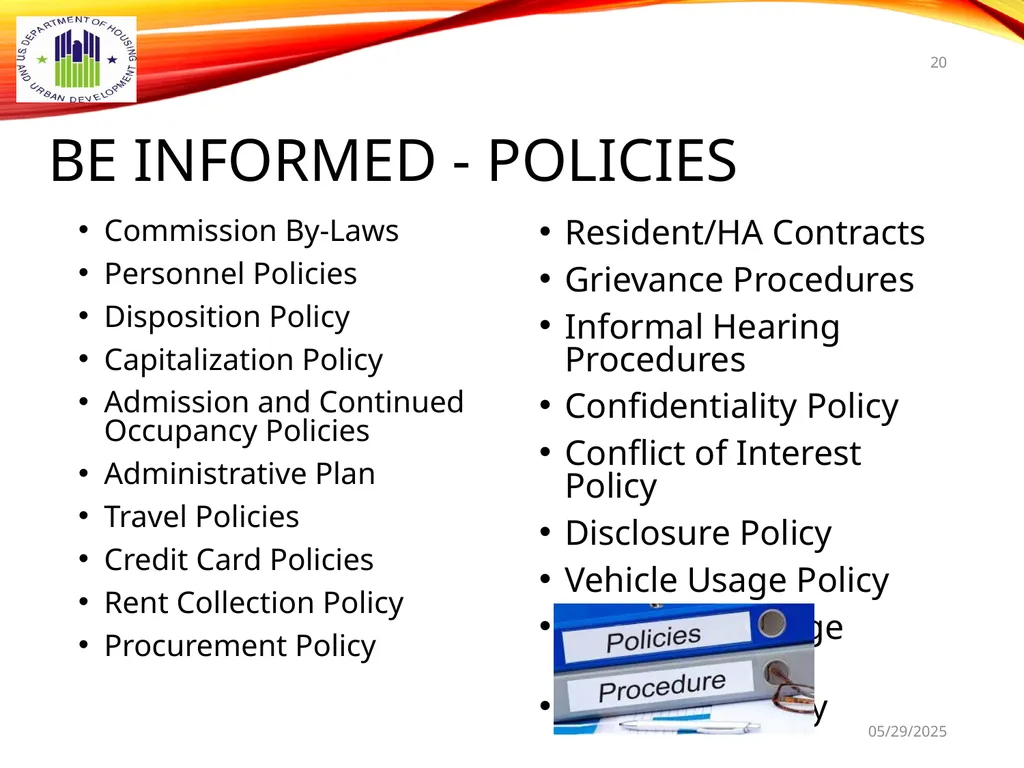 1 BOARD OF COMMISSIONERS TRAINING U. S. DEPT OF - slide 20 of 73