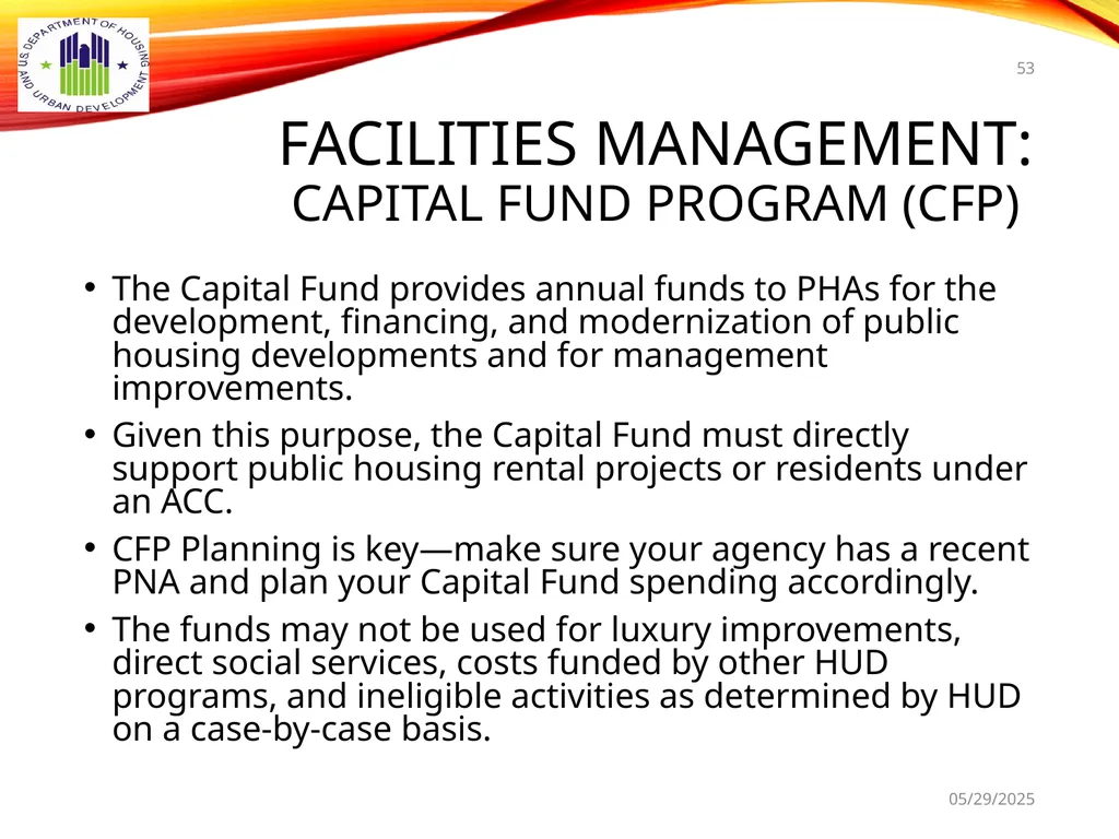 1 BOARD OF COMMISSIONERS TRAINING U. S. DEPT OF - slide 53 of 73