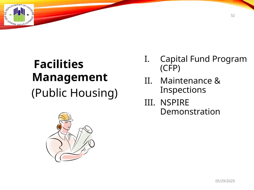 1 BOARD OF COMMISSIONERS TRAINING U. S. DEPT OF - slide 52 of 73