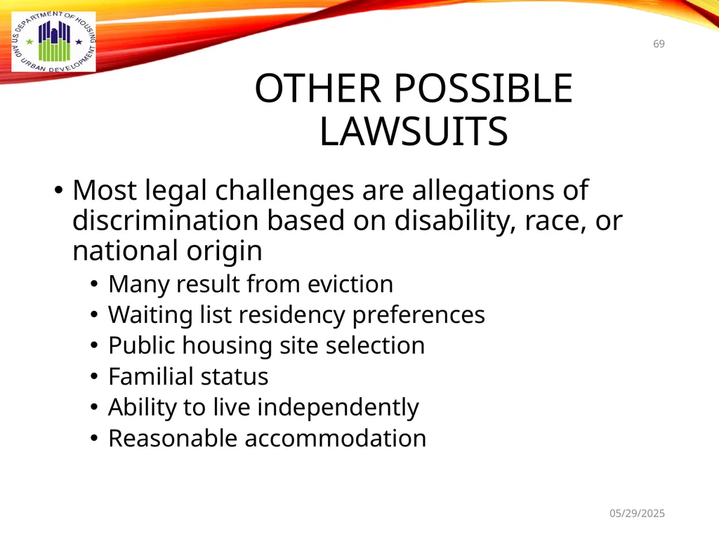 1 BOARD OF COMMISSIONERS TRAINING U. S. DEPT OF - slide 69 of 73