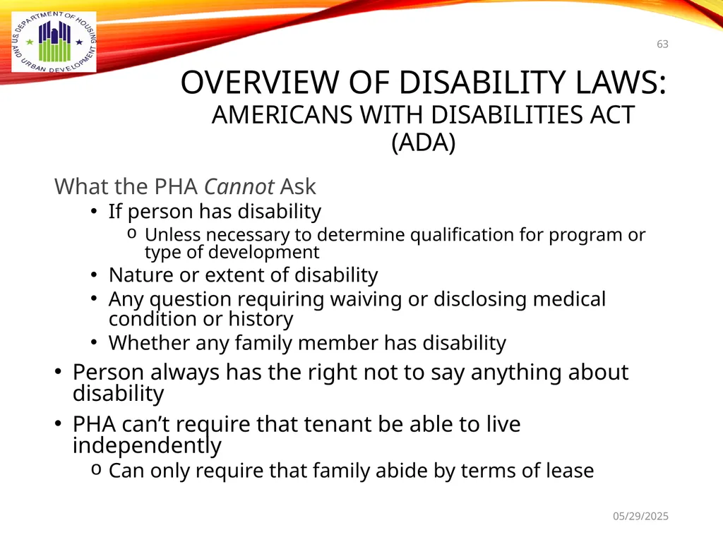 1 BOARD OF COMMISSIONERS TRAINING U. S. DEPT OF - slide 63 of 73