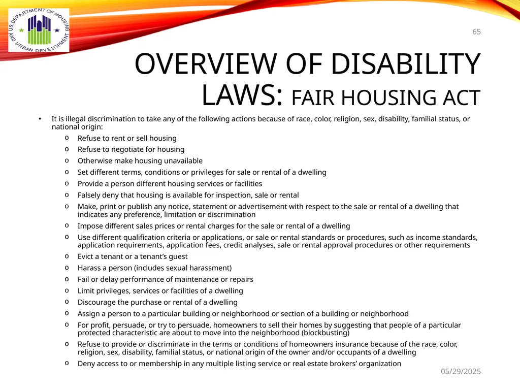 1 BOARD OF COMMISSIONERS TRAINING U. S. DEPT OF - slide 65 of 73