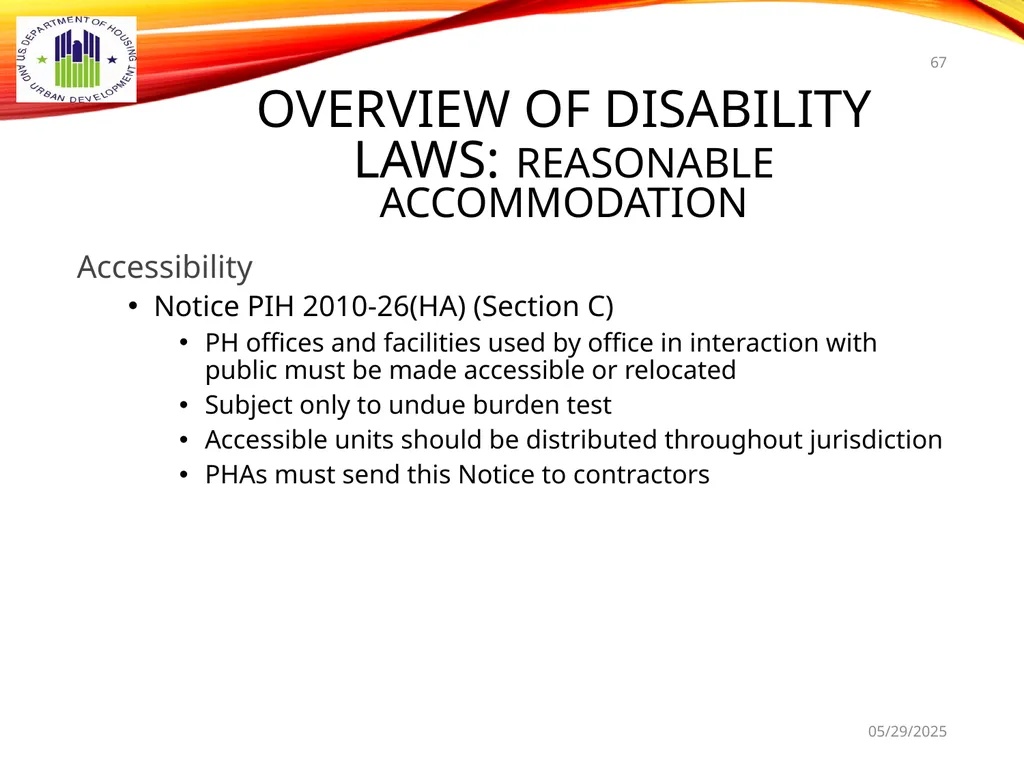 1 BOARD OF COMMISSIONERS TRAINING U. S. DEPT OF - slide 67 of 73