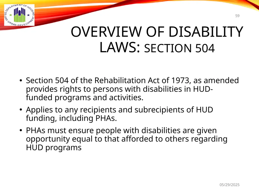 1 BOARD OF COMMISSIONERS TRAINING U. S. DEPT OF - slide 59 of 73