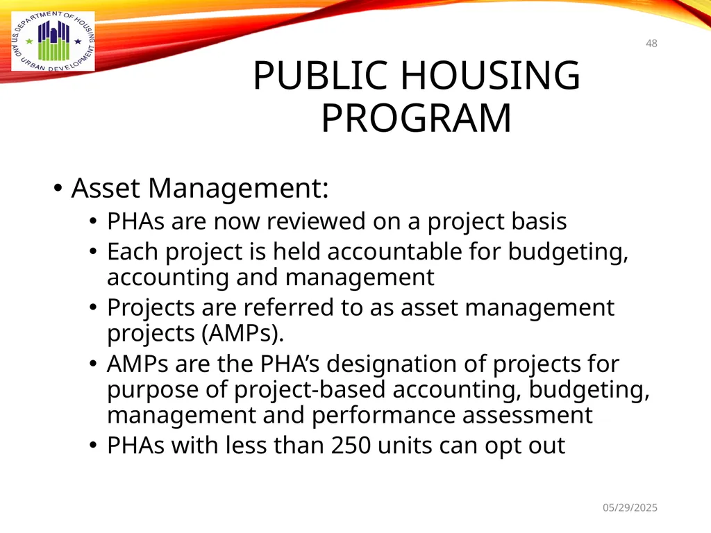 1 BOARD OF COMMISSIONERS TRAINING U. S. DEPT OF - slide 48 of 73