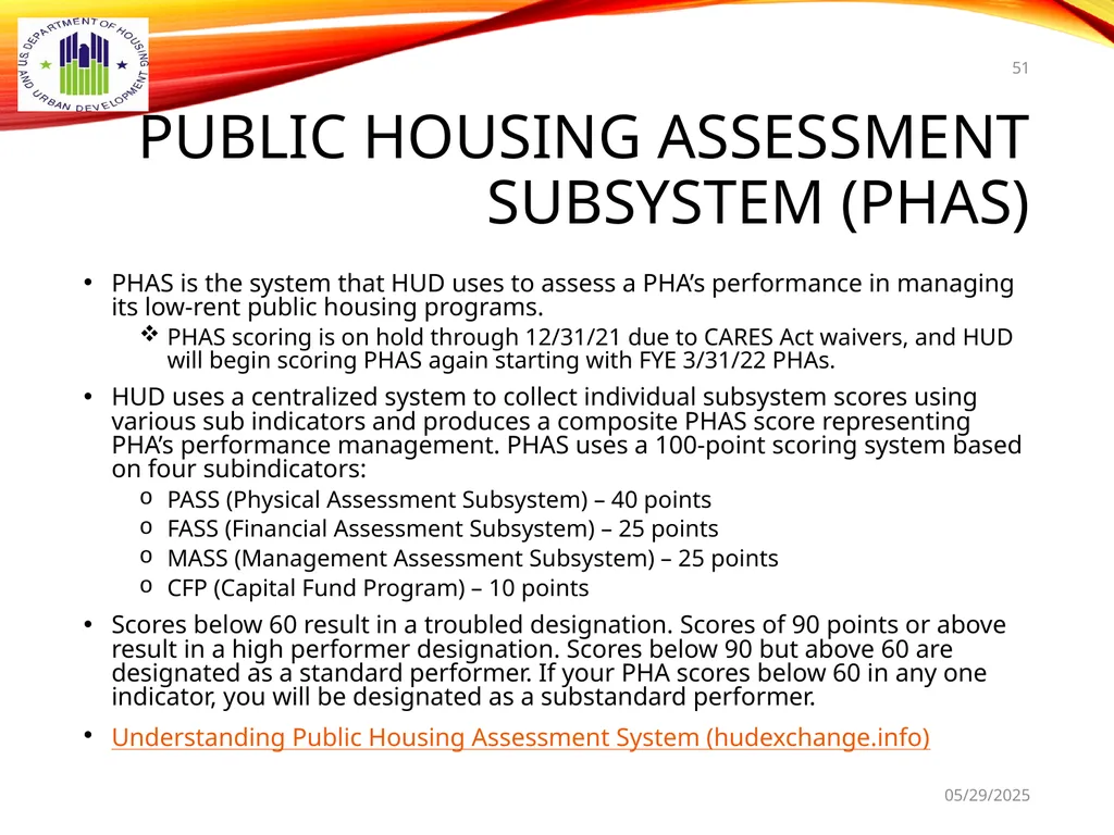 1 BOARD OF COMMISSIONERS TRAINING U. S. DEPT OF - slide 51 of 73