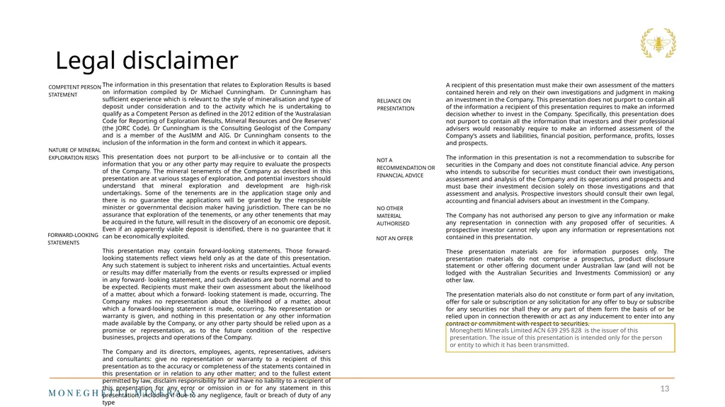 FEBRUARY 2023 INVESTOR OVERVIEW High-quality, - slide 13 of 16