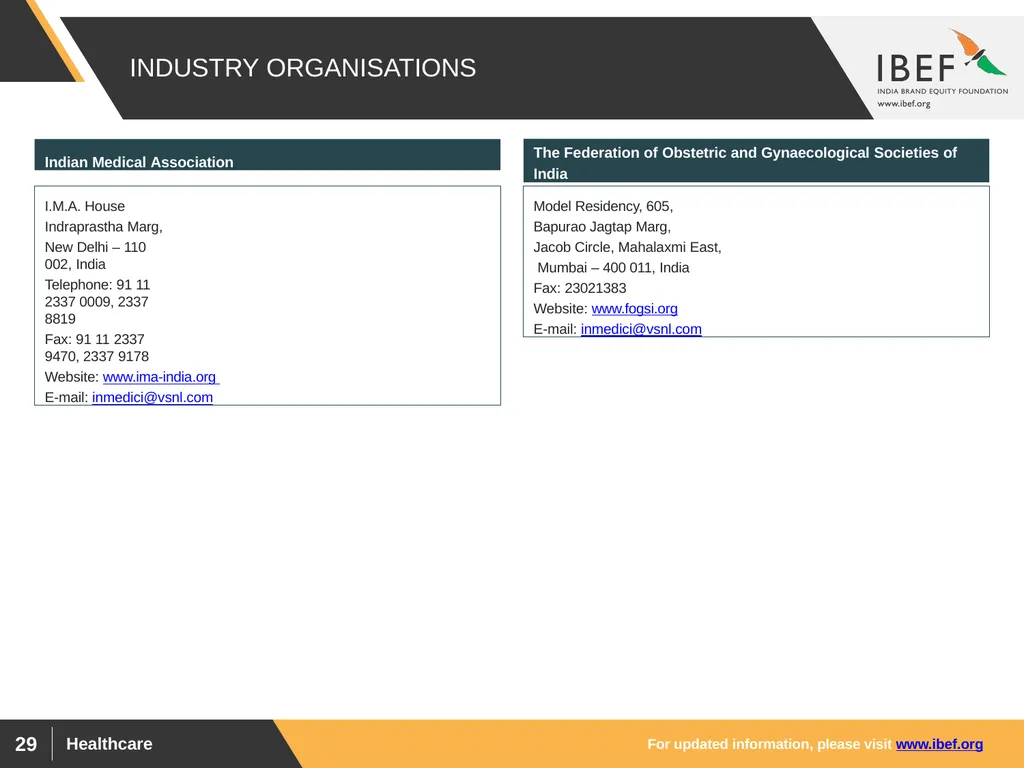 For updated information, please visit www.ibef.org - slide 29 of 33