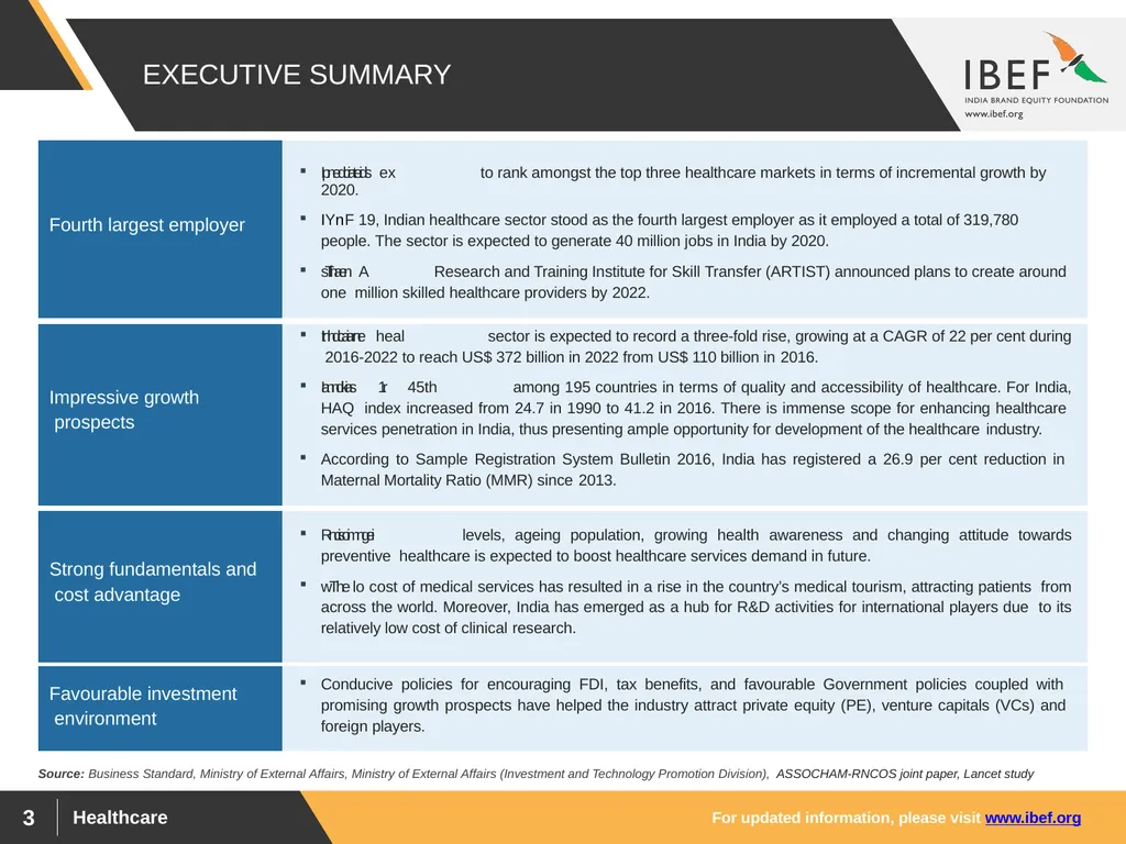 For updated information, please visit www.ibef.org - slide 3 of 33