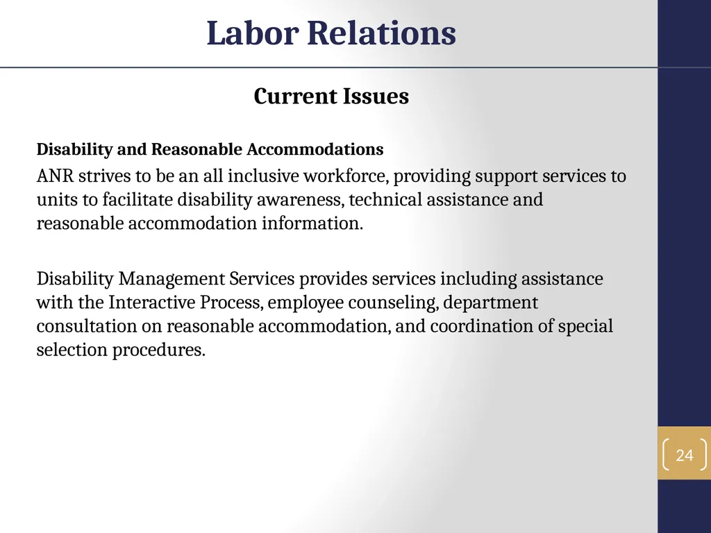 Labor Relations 1 Labor Relations Objectives In - slide 24 of 25
