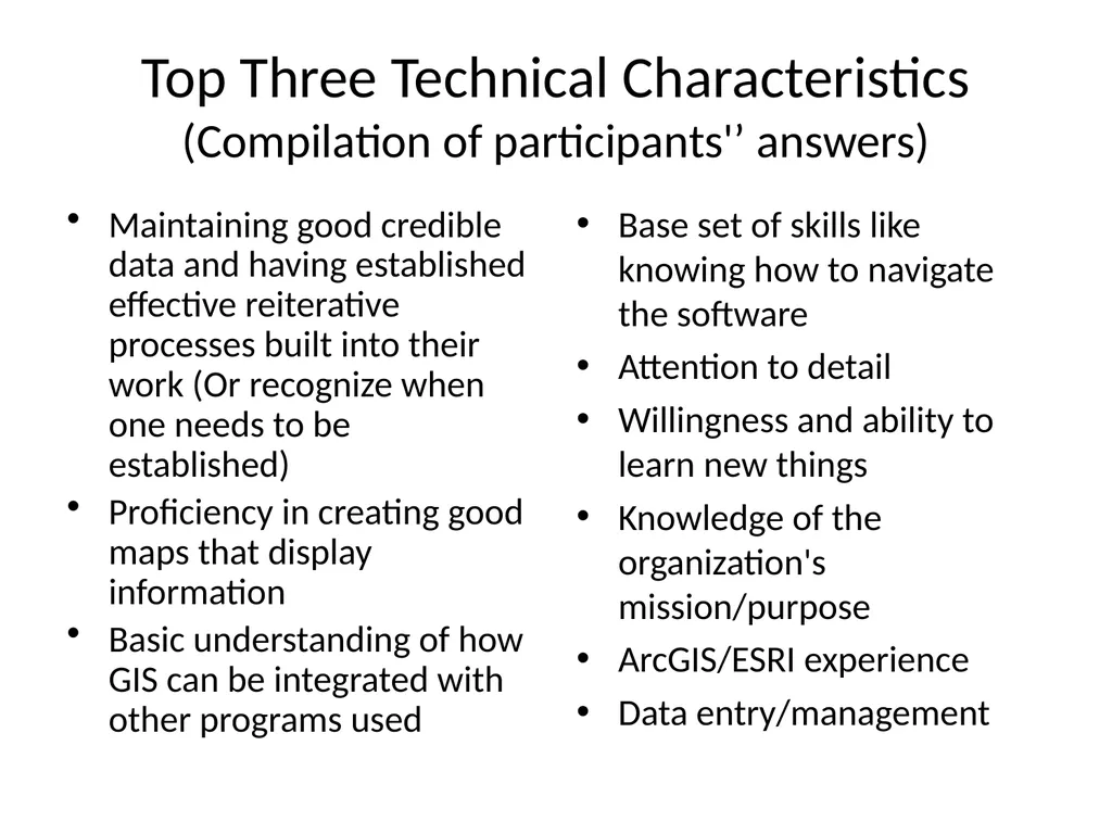 1. Northern Utah GIS Workforce Needs Survey - slide 13 of 26