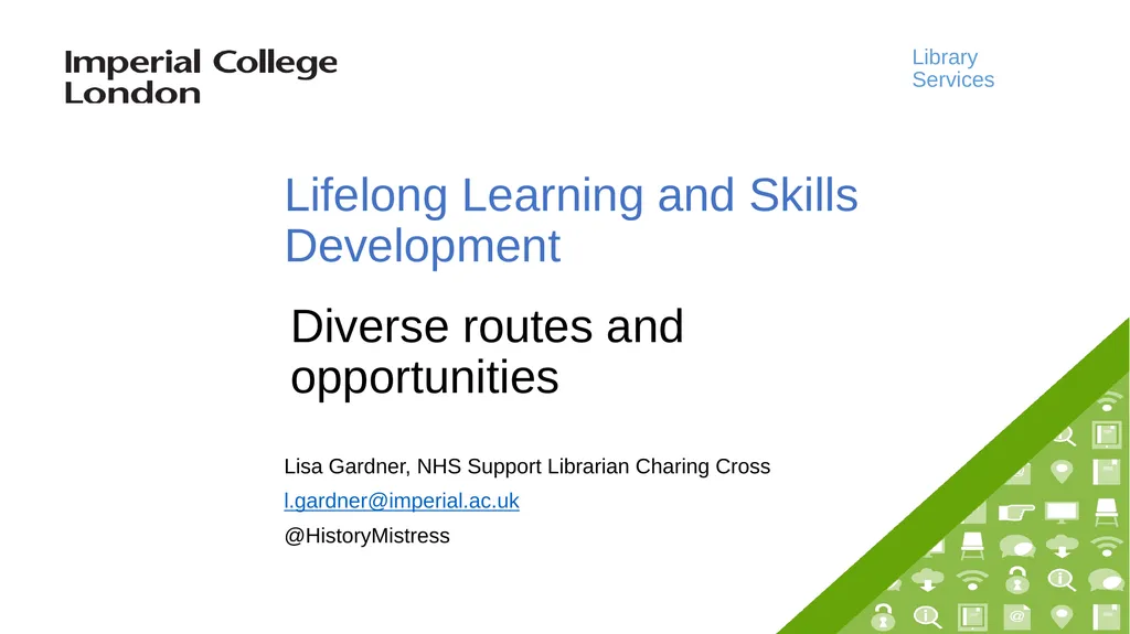 Lifelong Learning and Skills Development Diverse - slide 1 of 11