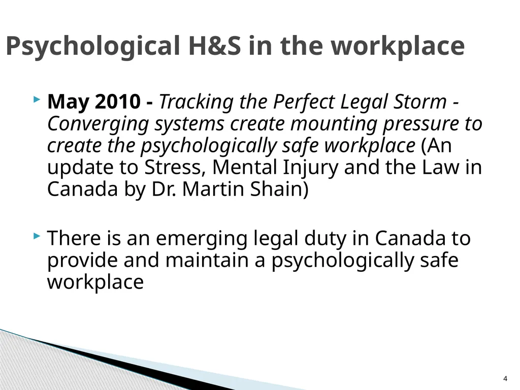 Federal Public Service Workplace Psychological - slide 4 of 30