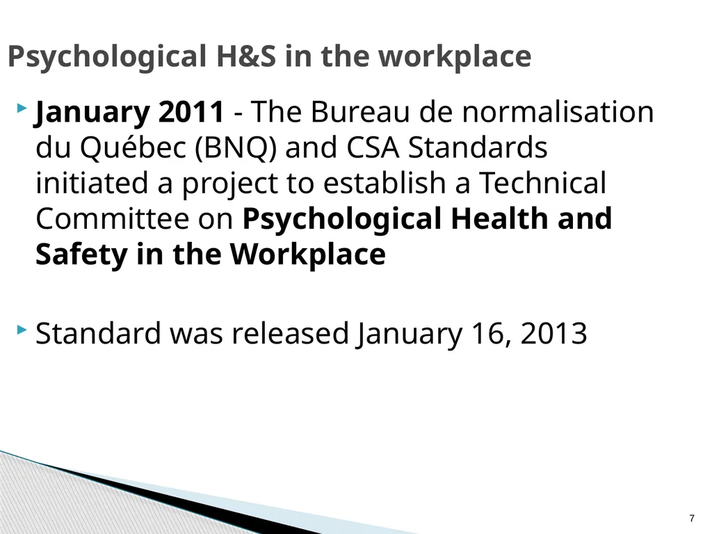 Federal Public Service Workplace Psychological - slide 7 of 30