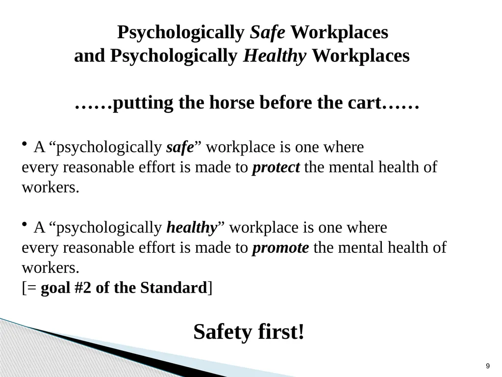 Federal Public Service Workplace Psychological - slide 9 of 30