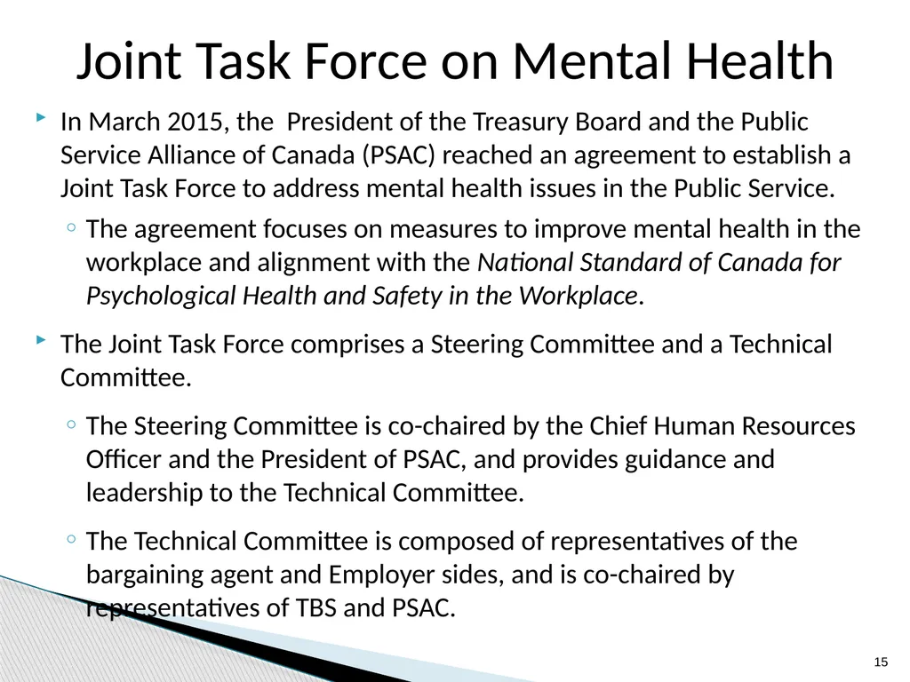 Federal Public Service Workplace Psychological - slide 15 of 30