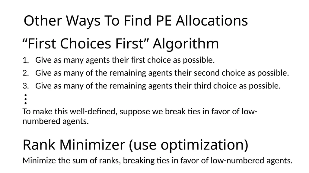 Warm Up There are four agents (1, 2, 3, 4) - slide 15 of 41