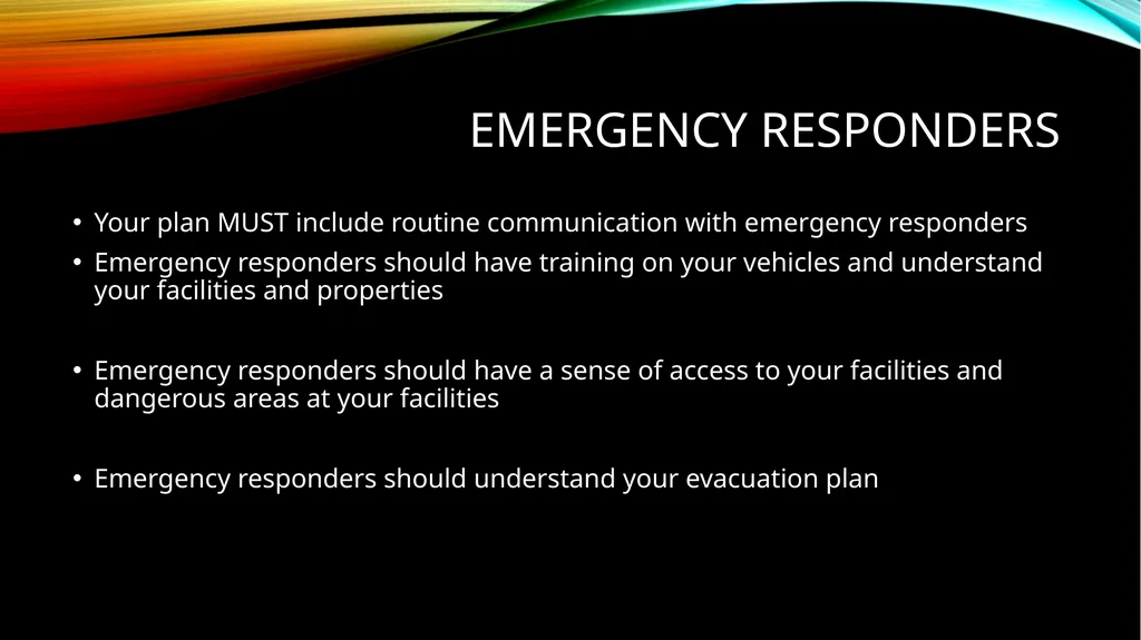 Business continuity A PROGRAM NOT A POLICY What - slide 9 of 15